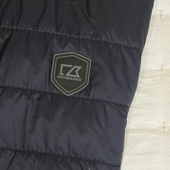 Cutter & Buck Rainier Packable Jacket Women's L | Navy Blue | w/ Corp Logo - Picture 9 of 16